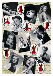 Пленка "FREEDECOR" с изображением для светлых поверхностей "Ann Sheridan". Формат А4, толщина 20 микрон.