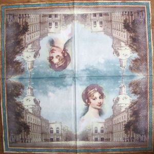 Салфетка Luise-Charlottenburg код ТС1620, трехслойная, размер 33х33 см.