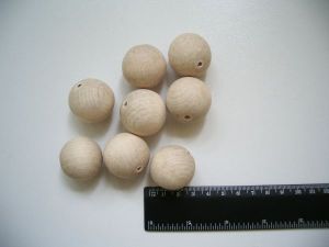 бусины из бука 30мм