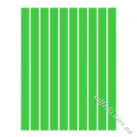 Папір для квілінгу зелений інтенсив 5мм, 80 г/м2