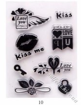 Набор силиконовых штампов &quot;Love-Kiss&quot;