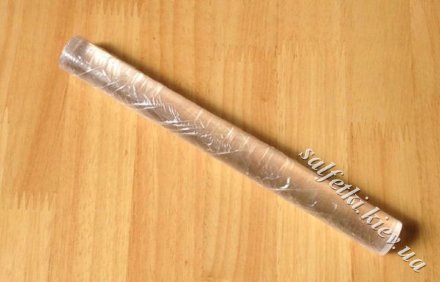 Acrylic rolling pin for polymer clay 2 x 20 cm