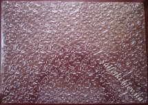Текстурний лист для полімерної глини - Рослинний візерунок