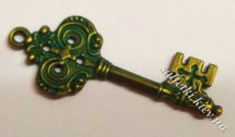 Ключ старовинний №1 бронза з патиною