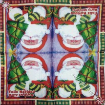 Серветка Feliz Navidad - Merry Christmas  33 х 33 см (ТС4984)
