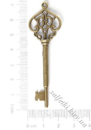 Ключ старовинний №2 бронза