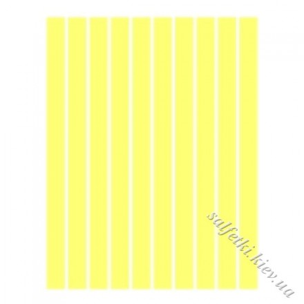 Папір для квілінгу жовтий пастель 5мм, 80 г/м2