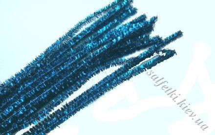 Синельная проволока металлик БИРЮЗОВАЯ (Китай)
