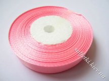 Лента атласная светло-розовый 12 мм №04 (1 метр)