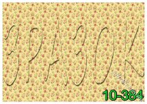 Декупажна карта - фон з дрібними трояндами 10-384, формат А4, 60 г/м2