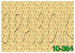 Декупажна карта - фон з дрібними трояндами 10-384, формат А4, 60 г/м2