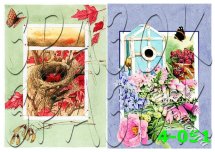 Декупажна карта - квіти 4-051, формат А4, 60 г/м2