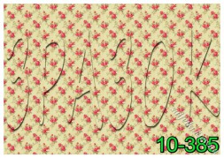Декупажна карта - фон з трояндами 10-385, формат А4, 60 г/м2