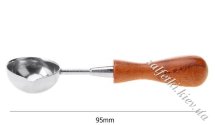 Spoon for melting sealing wax No. 4