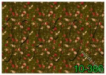 Декупажна карта - темний фон з квітами 10-386, формат А4, 60 г/м2