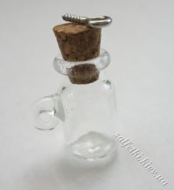 Mini Glass Bottle Mug
