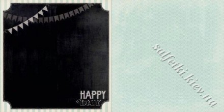 Бумага для скрапбукинга Chalk Studio - Happy Day