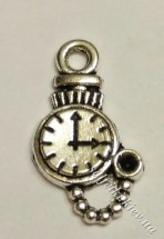 Підвіска годинник на ланцюжку срібло 1 шт