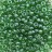 Бисер Preciosa 10/0, № 56100 Прозрачный Блестящий Зеленый, Круглый 10г.
