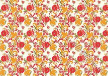 Декупажна карта - фон квіткові візерунки BG112, формат А4, 60 г/м2