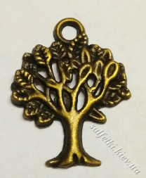 Підвіска металева Дерево (колір - бронза)