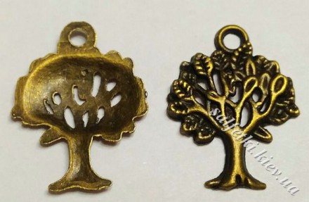 Підвіска металева Дерево (колір - бронза)