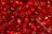 Бисер Preciosa 10/0, № 97070 Прозрачный с серебряной полосой (огонек), Красный, Круглый 10г.