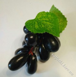 Виноград длинный силиконовый черный