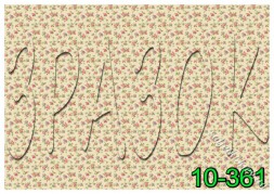 Декупажна карта - фон з дрібними квіточками 10-361, формат А4, 60 г/м2