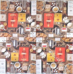 Серветка Andrea Tilk - Cafe Collage 33 х 33 см (ТС3652)
