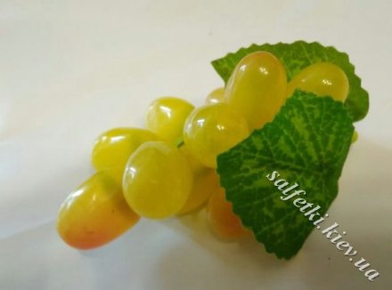Виноград длинный силиконовый желтый