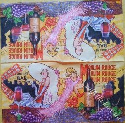 Серветки Moulin Rouge 33 х 33 см (пачка 20 шт.) (ПТС5011)