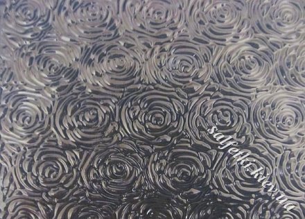 Текстурний лист для полімерної глини - Троянди