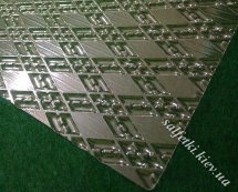 Текстурный лист для полимерной глины - Ромб со строчкой