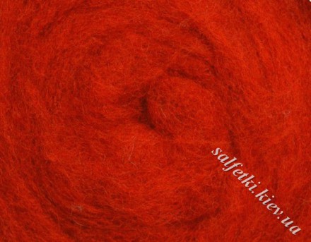 Felting wool TERRACOTTE SAINT 20g K3009 New Zealand carded wool