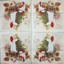 подготовка к празднику 33 х 33 см