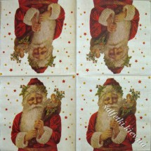 Серветка Santa is busy 33 х 33 см (ТС4846)