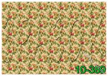 Декупажна карта - квітковий фон 10-389, формат А4, 60 г/м2
