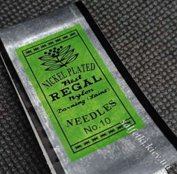 Набір бісерних голок REGAL №10, 14-15 шт