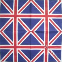 Серветка британський прапор 33 х 33 см (ТС1797)