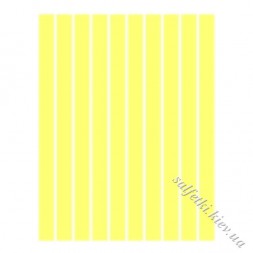 Папір для квілінгу жовтий пастель 5мм, 160 г/м2