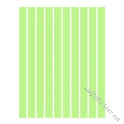 Папір для квілінгу зелений пастель 1.5мм, 160 г/м2
