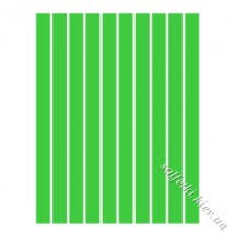 Папір для квілінгу зелений інтенсив 7мм, 80 г/м2