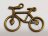 Підвіска металева Велосипед 24 х 31 мм (колір - бронза)
