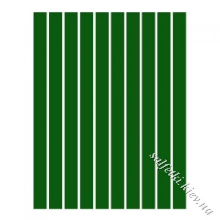 Папір для квілінгу зелений темний 1.5мм, 160 г/м2