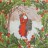 Серветка Санта серед гостролиста з ялинкою та подарунками 33 х 33 см (ТС4699)