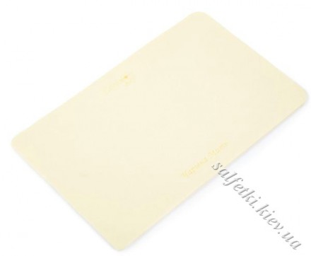 Килимок для роботи з бісером світло-молочний 24 х 37 см