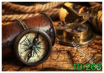 Декупажна карта - корабельні прилади 10-268, формат А4, 60 г/м2