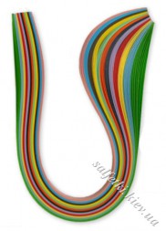 Набір смужок паперу для квілінгу мікс Весна, 7мм, 80 г/м2