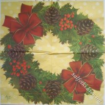 венок с бантиками